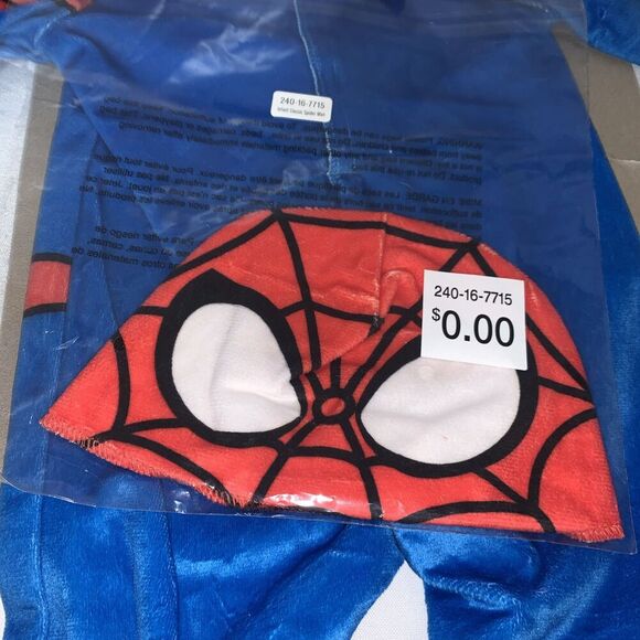 Jazwares Disney Junior Marvel NEW Spider-Man Costume Size 0-6 Months - Picture 6 of 6